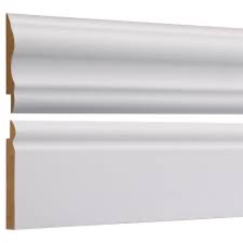 SUPREME Wainscot System 3 piece 8 ft chair rail 1 piece 8 ft seat rack