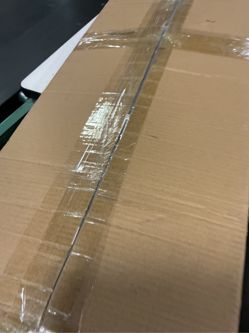 Condition photo showing New/Like New for 120w led floor lamp, 76.8" tall reading light, 10000lm knob dimming standing lamp, full spectrum eye care reading lamp, 4000k natural daylight for study room, office, living room, bedroom (black) black knob