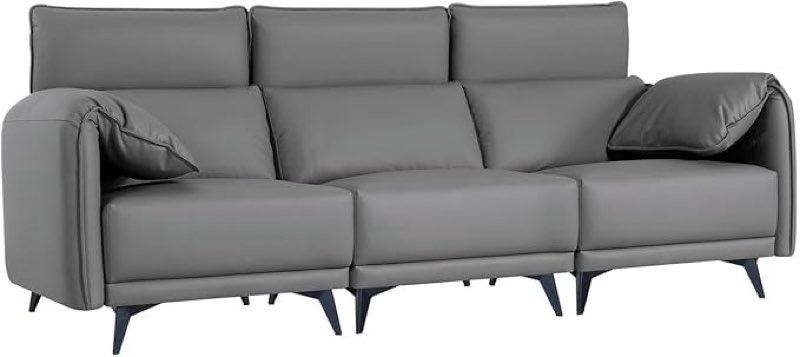 *middle piece only*caramel color*Naomi Home Dora Contemporary DIY Sofa Collection Gray/Sofa/Synthetic Leather
