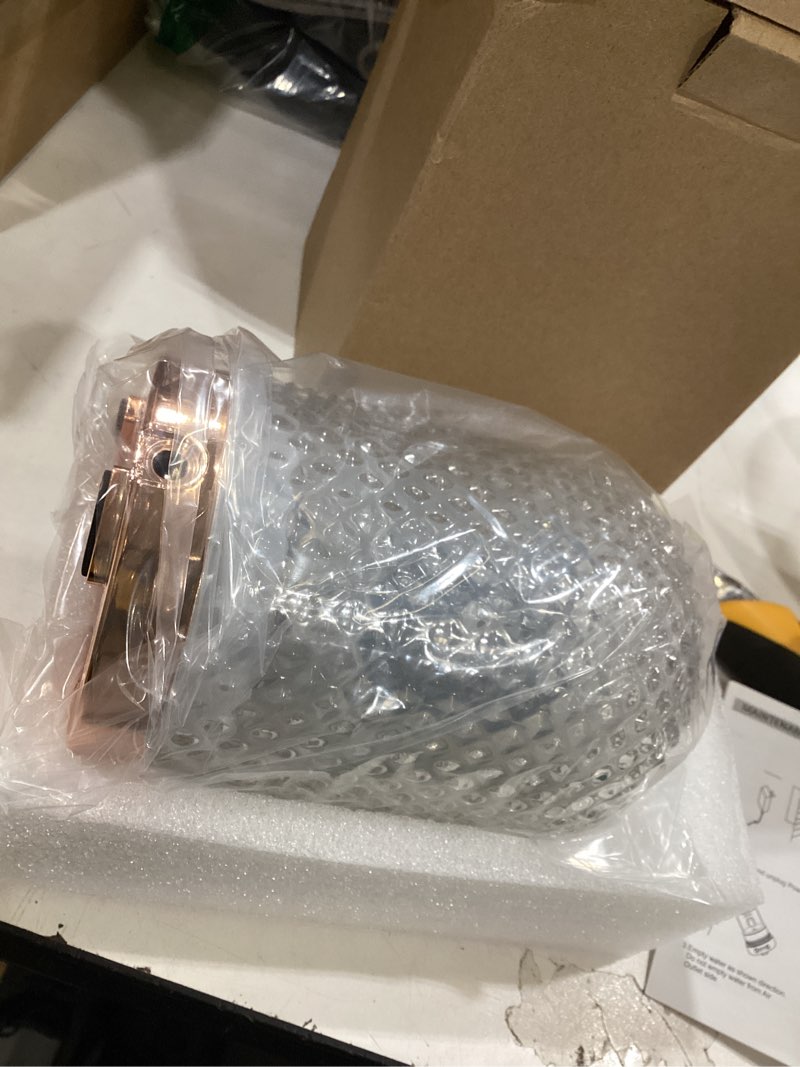 Condition photo showing Good Condition for essential oil diffuser, 120ml glass aromatherapy diffuser with 7 color lights & timer, ultrasonic small humidifier with auto shut-off for home office bedroom (glass-diamond)