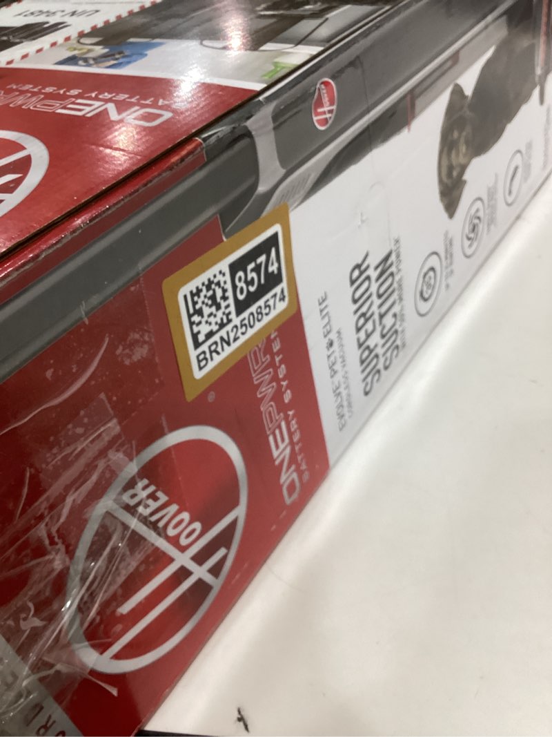 Condition photo showing As Is for Hoover ONEPWR Evolve Pet Elite Cordless Vacuum Cleaner, Lightweight Stick Vac, Small Upright Vacuum Cleaner, Ideal for Pet Hair, XL Dirt Cup Capacity, Cordless Vacuum Cleaners for Home Use