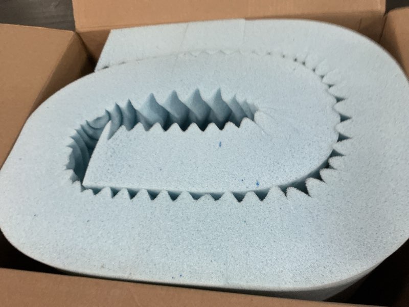 Condition photo showing Good Condition for Mellow 4 Inch 5-Zone Memory Foam Mattress Topper, Cooling Gel Infusion, Twin XL 4 Inch Twin XL Mattress Topper