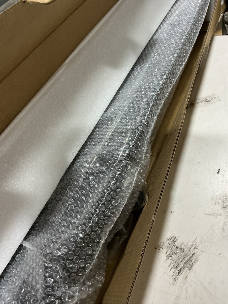 Condition photo showing Good Condition for ebyte linear shower drain, 48 inch matte black 304 stainless steel shower drain with tile insert pan