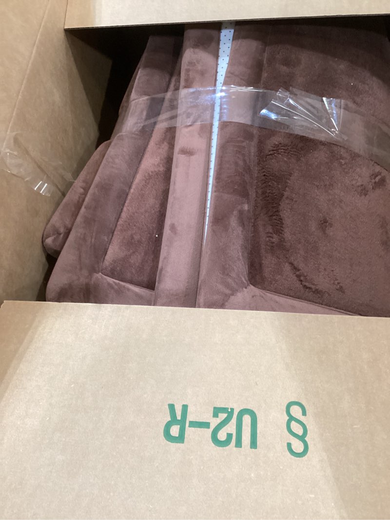 Condition photo showing As Is for Baby Play Mat for Floor Nursery Muscle Area Rug Playroom Rug 59"x71" Memory Foam 1.3" Thick Crawling for Babies,Toddlers, Infants, Kids,Floor,Coffee Chestnut 59"x71"