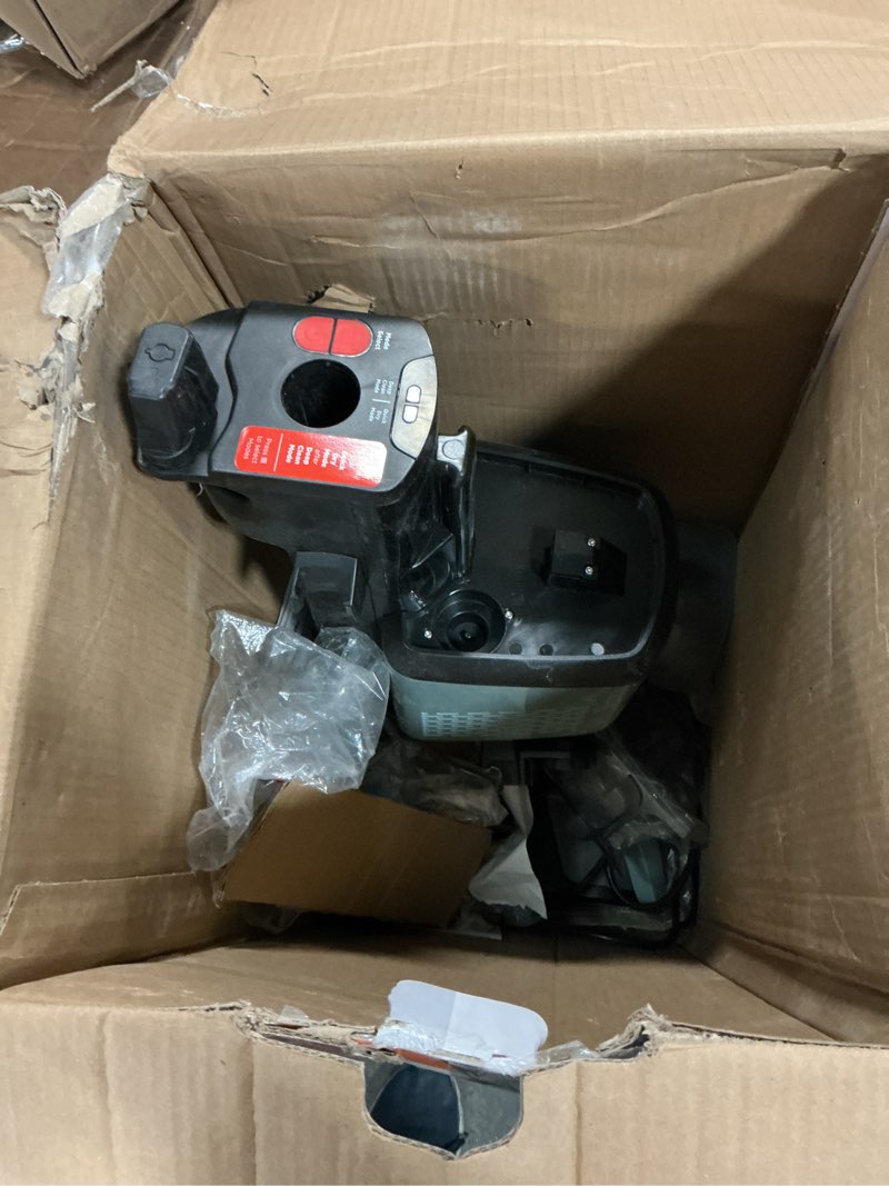 Condition photo showing As Is for Shark NV501 Rotator Professional Lift-Away Upright Vacuum with HEPA Filter, Swivel Steering, LED Headlights, Wide Upholstery Tool, Dusting Brush & Crevice Tool, White/Red