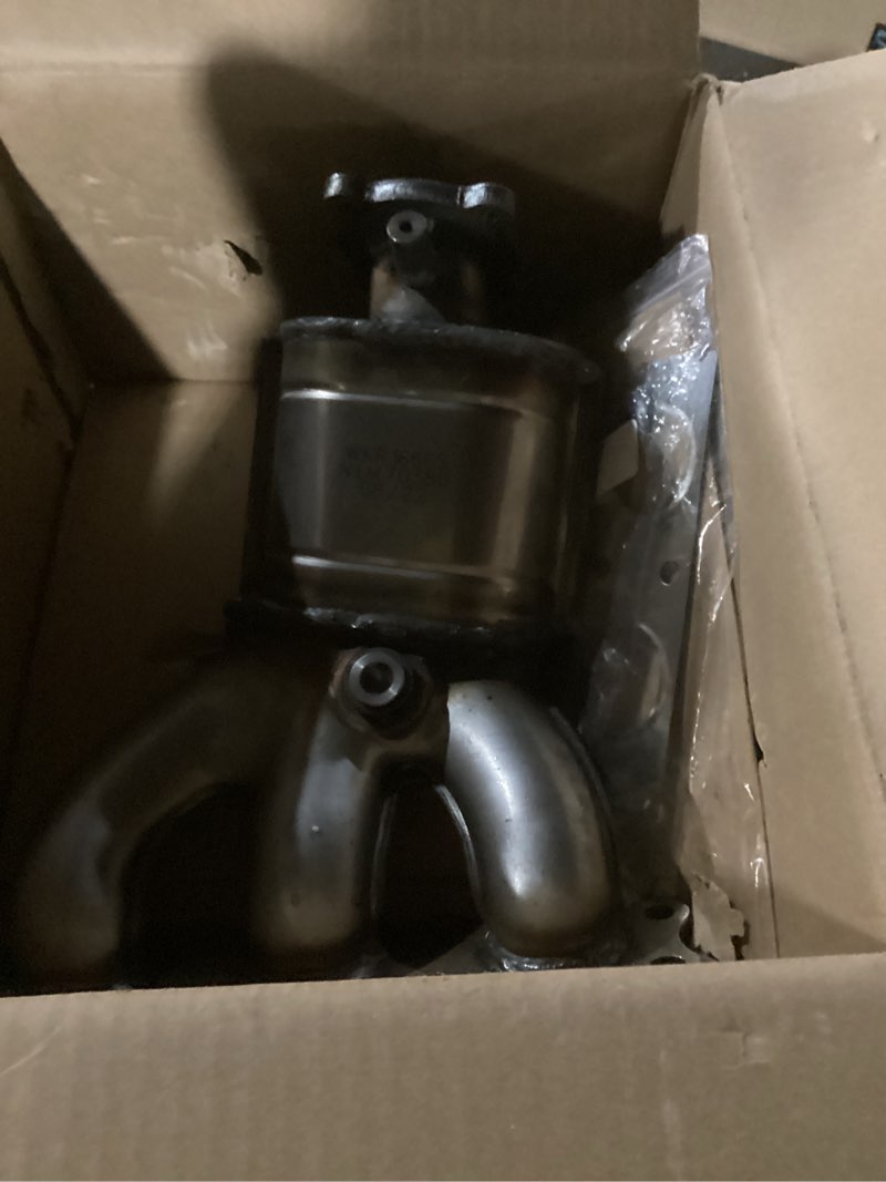 Condition photo showing As Is for Walker Ultra EPA 16665 Direct Fit Catalytic Converter with Integrated Exhaust Manifold for Volvo XC90