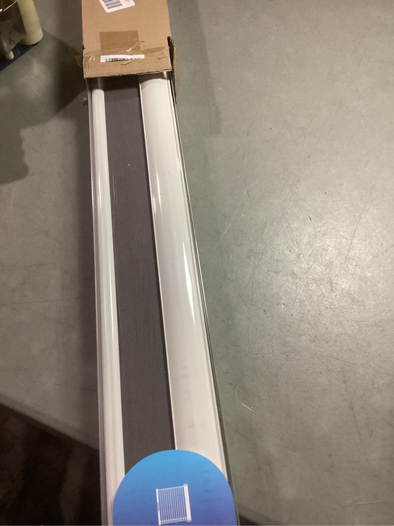 Condition photo showing Good Condition for allesin cordless blackout cellular shades, honeycomb blinds for windows, thermal insulated & noise dampening, room darkening window coverings for bedroom & nursery, gray, 32" w x 64" h gray-100% blackout 32"w x 64"h