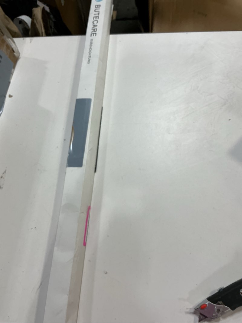 Condition photo showing New/Like New for 2-Pack Butecare Frameless Shower Door Bottom Seal for Glass Doors – Stop Shower Leaks and Create a Water Barrier (3/8” x 39”) Bottom sweep -3/8''