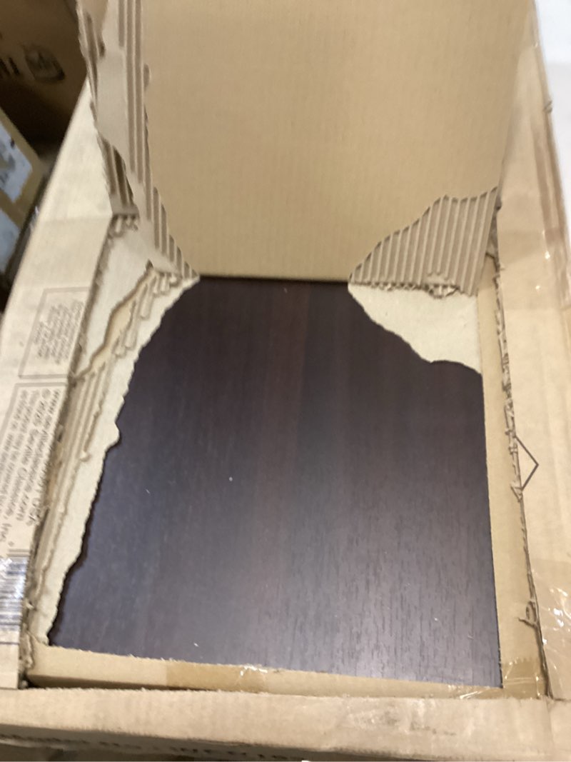 Condition photo showing Good Condition for Seville Classics airLIFT Height Adjustable Mobile Rolling Laptop Cart Desk w/ Wheels  Walnut  Flat (24 )