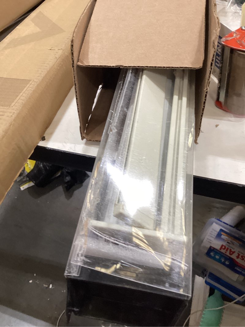 Condition photo showing Good Condition for cordless roller shades blackout blinds for windows room darkening rolled up shades with spring system, uv protection window shades door blinds for home and office (23\" w x 72\" h, ivory) 23\"w x 72\"h ivory