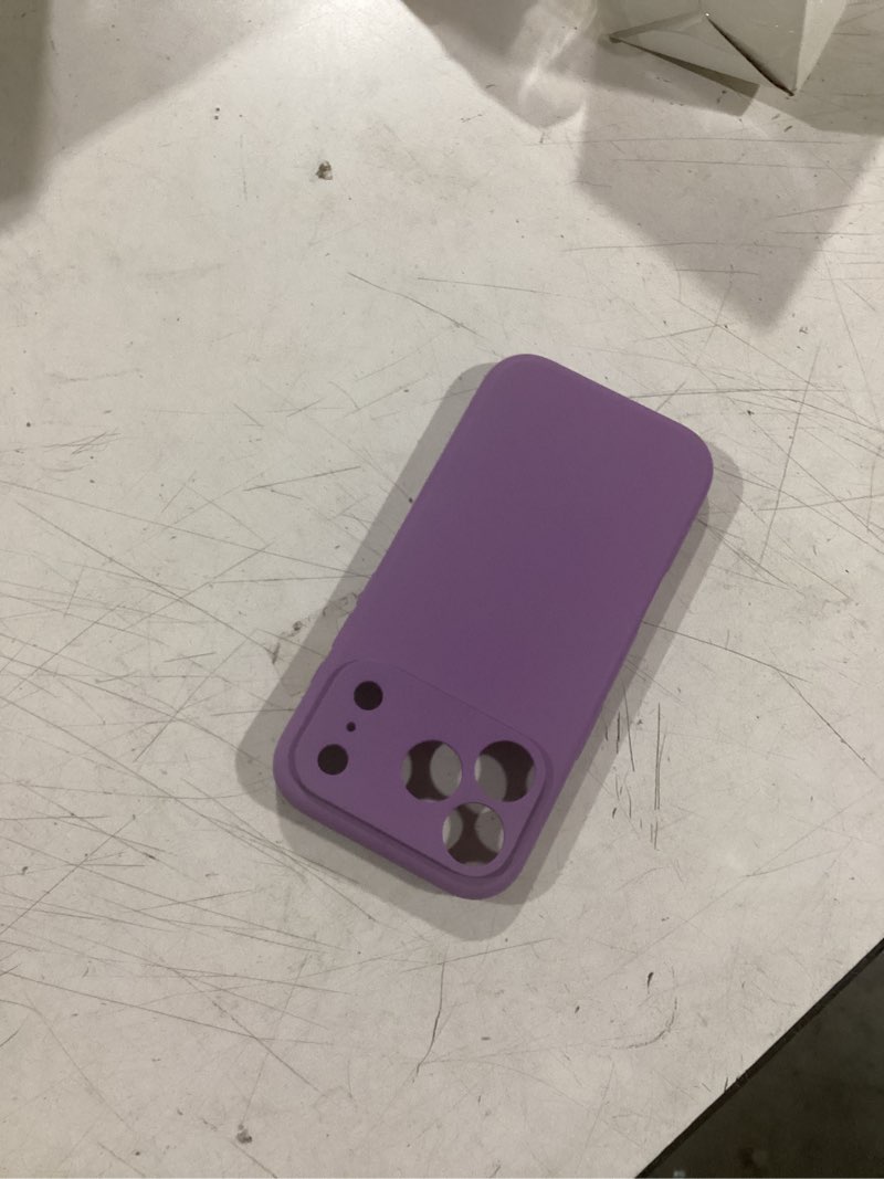 Condition photo showing Good Condition for firenova magnetic for iphone 17 pro case, compatible with magsafe, [integrated silicone camera control button] [camera protection] anti-scratch microfiber lining phone case, 6.3", light purple light purple iphone 17 pro