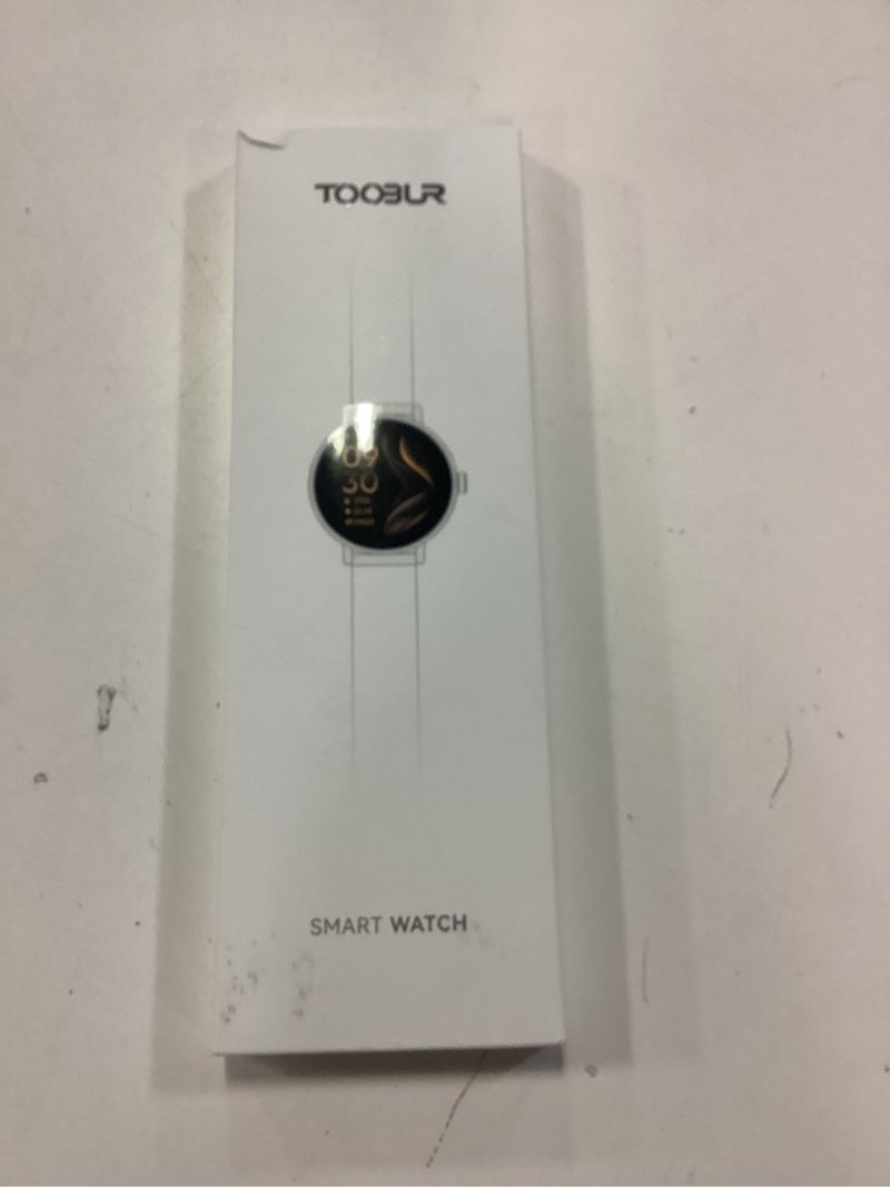 Condition photo showing As Is for TOOBUR Smart Watch for Women with Two Bands, 40mm HD Smartwatch, Compatible with Android & iOS, Answ