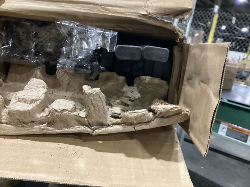 Condition photo showing As Is for ZINUS Van 16 Inch Metal Platform Bed Frame / Steel Slat Support / No Box Spring Needed / Easy Assembly, Full Full Modern 16" Original Box