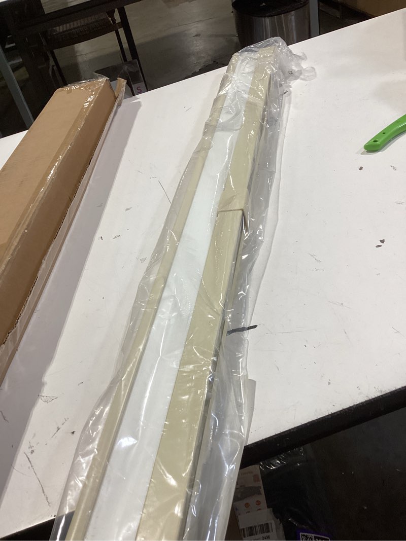 Condition photo showing Good Condition for similar to cordless light filtering mini blind - 27 inch width, 64 inch length, 1\" slat size - pearl white - cordless gii morningstar horizontal windows blinds for interior by achim home decor 27\"w x 64\"h pearl white
