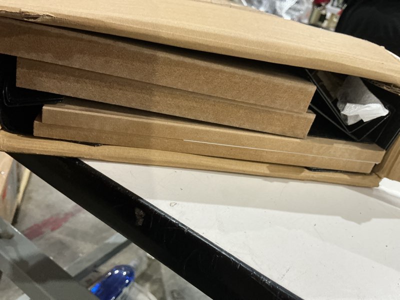 Condition photo showing Good Condition for powertec tool stand, mdf split top expands to 20"x25", 32" work height power tool stand for drill press, belt sander, bench grinder, band saw, scroll saw, and planer (ut1002)