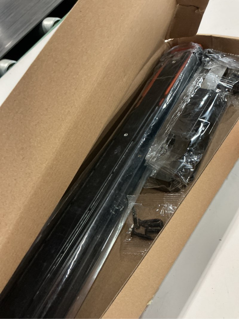 Condition photo showing New/Like New for push to open drawer slides,3-fold full extension slides,drawer slides open and close with a single push,have a rebounder, which has a stronger rebound black 1set 12inch