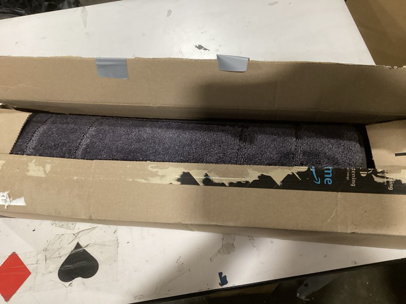 Condition photo showing Good Condition for PURRUGS Machine Washable Kitchen Rug Set [2 PCS] (24" x 35.5"+ 24" x 59"), Non-Slip/Skid Kitchen Runner Rugs & Floor Mats, Super Absorbent Soft Standing Mats for Kitchen, Laundry & Sink, Grey Grey 24" x 35.5"+ 24" x 59"