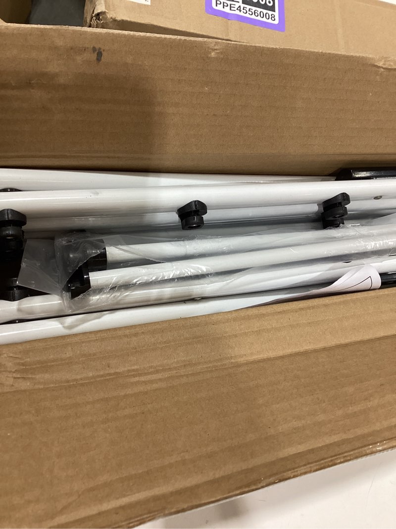 Condition photo showing Good Condition for Foldable Drying Rack Clothing,Clothes Drying Rack Folding Indoor and Outdoor Rack,Laundry Drying Rack Collapsible-Black White Black Folding Rack