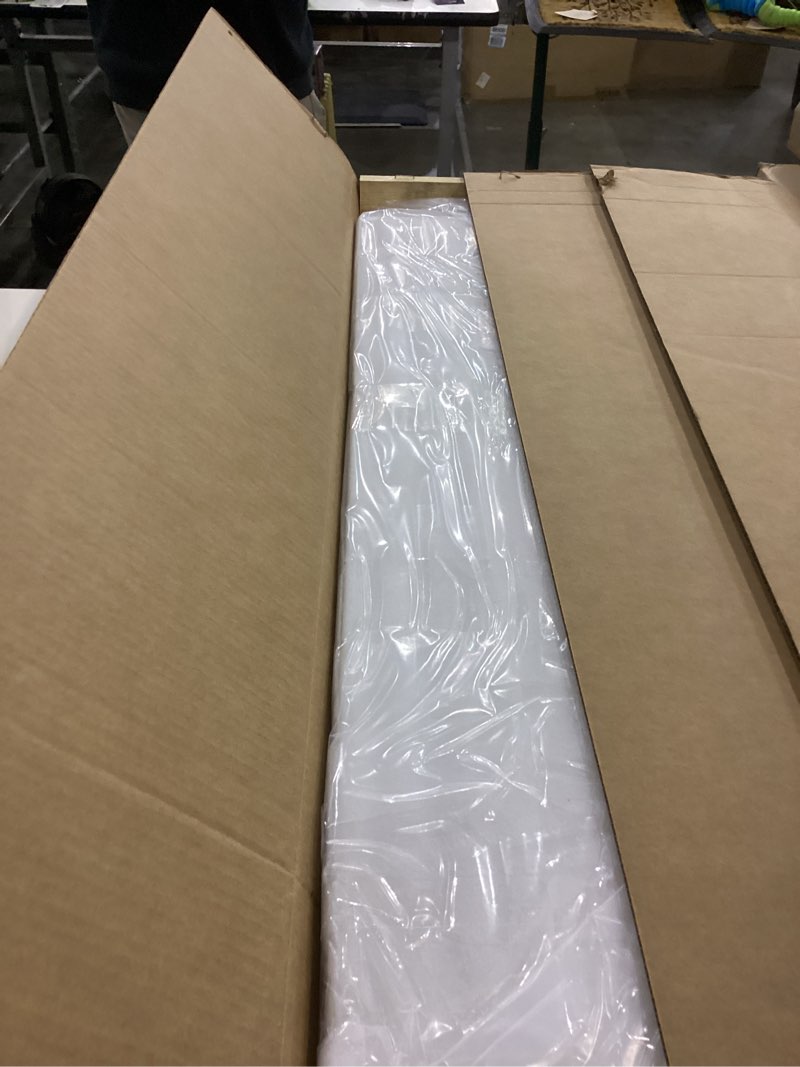 Condition photo showing New/Like New for Ekena Millwork 21 1/2"W x 40"H True Fit PVC Four Board Joined Board-n-Batten Shutters, Primed (Per Pair - Hardware Not Included)