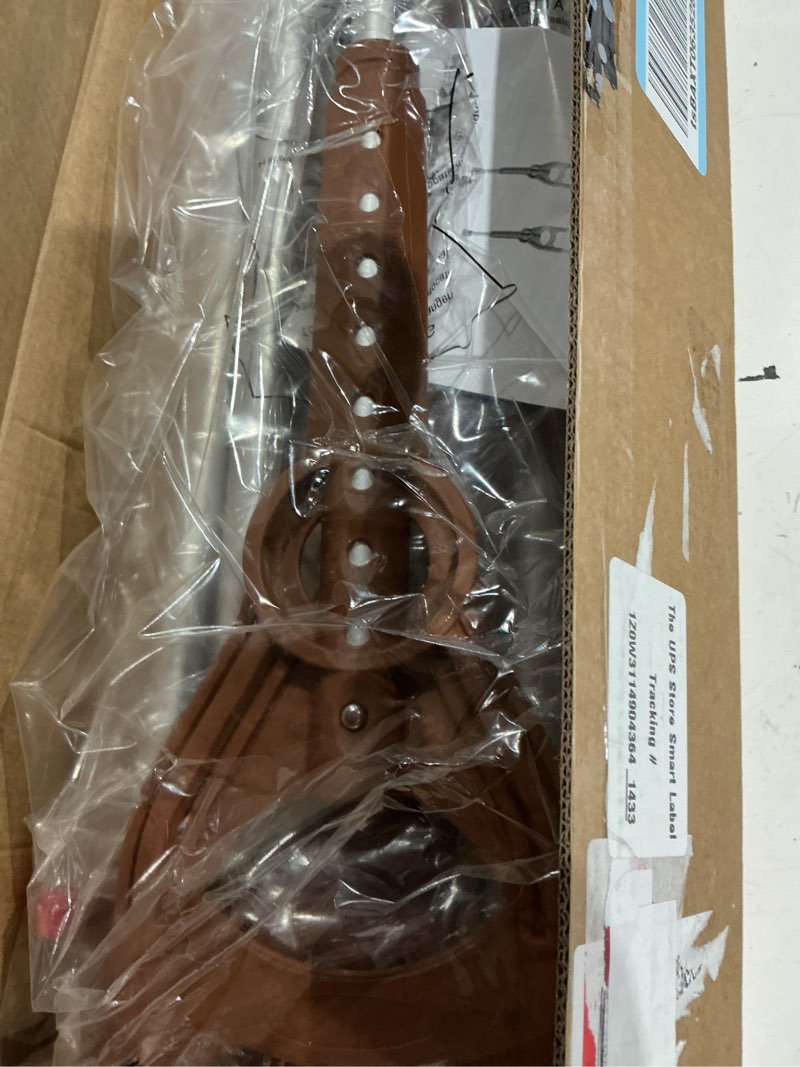 Condition photo showing Good Condition for adjustable & shock-absorbing crutch with dual height adjustment, under arm crutches for adults & kids 4'3" to 6'3"?ergonomic handle & durable rubber tip for maximum comfort and support