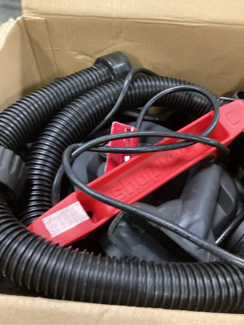 Condition photo showing Good Condition for Shop-Vac 5430112 Wet/Dry Vacuum, 4 Gallon, 4 Peak HP, 1-1/4 Inch Diameter x 6 Foot Hose, 10 Foot Cord, Ideal for Jobsite, Garage, Workshop & Home