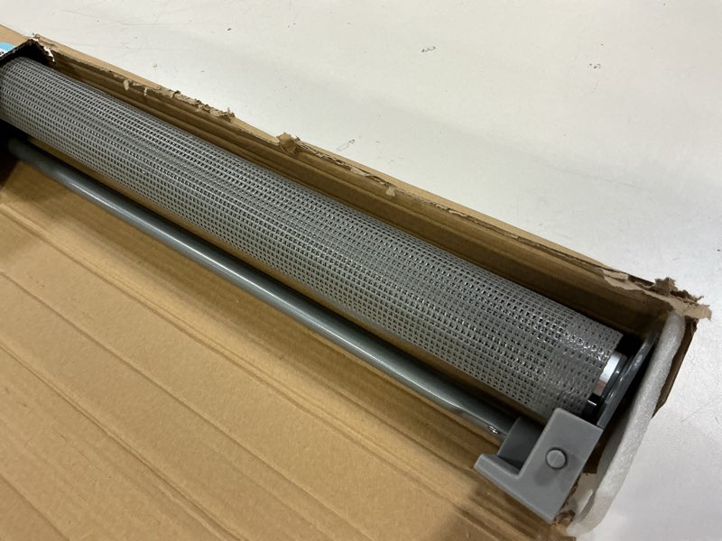 Condition photo showing Good Condition for retractable baby gate perma child safety 41" tall x 71” wide, mesh, for stairs, doorways, dogs, pets, indoor, outdoor, one-handed operation, locking, easy install, hardware mount, gray gray 41" tall x 71" wide