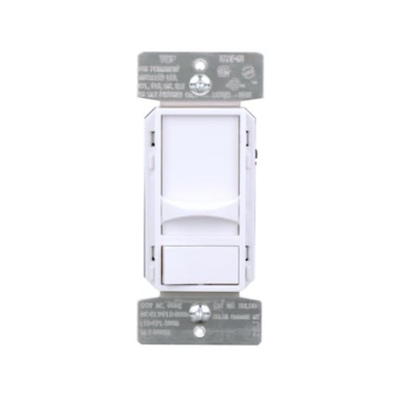 eaton universal single-pole/3-way led decorator light dimmer white/light almond/ivory