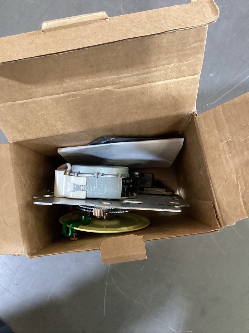 Condition photo showing Good Condition for t101m pool pump timer mechanism only, 120v 40a spst,12-on/off cycles.for lights,fans,hvac,heavy-duty mechanical time switches timer mechanism only