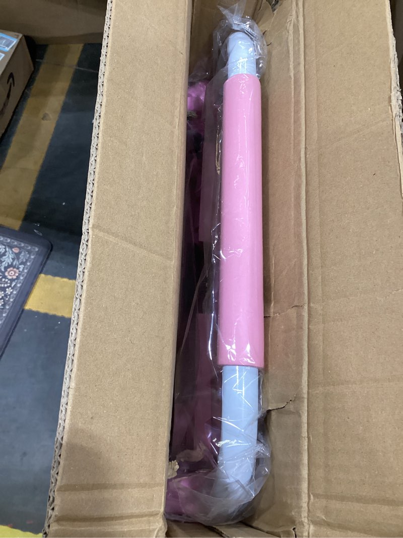 Condition photo showing New/Like New for Pink Step Ladder 2 Step Folding,Step Ladder with Handgrip,Step Stool for Adults Ergonomic Foldable,2 Step Folding Step Stool with Anti-Slip Pedal,Multi-Use for Household and Home Kitchen