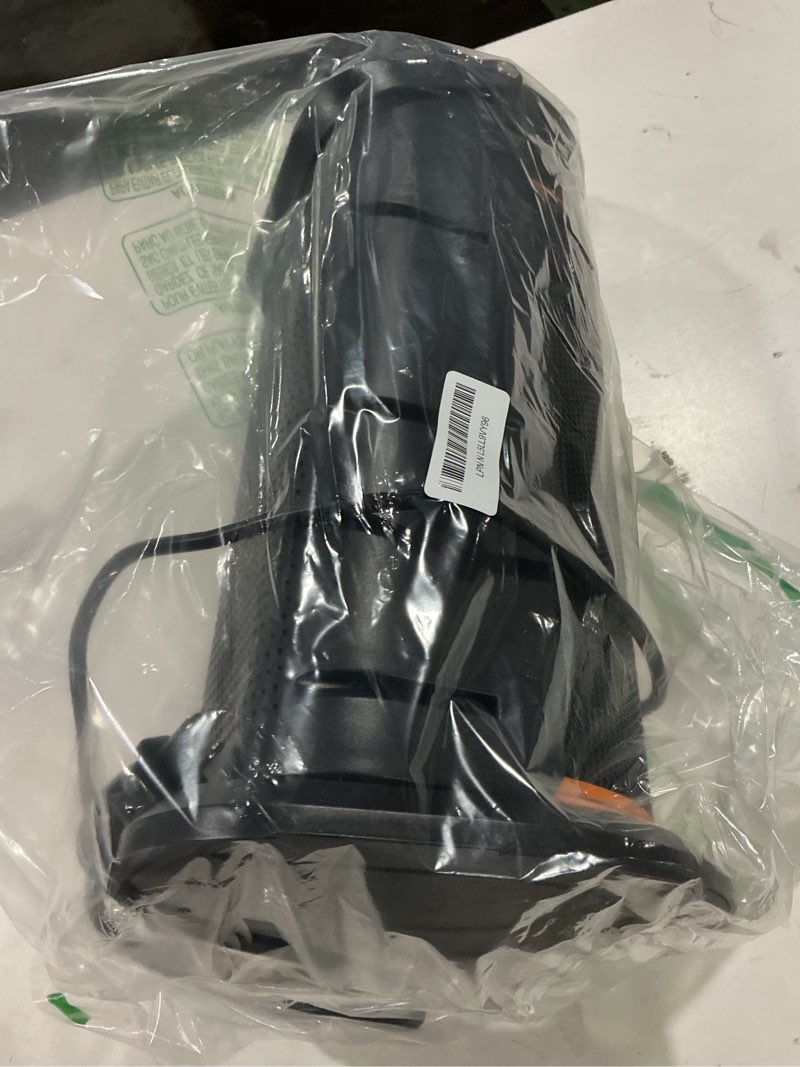 Condition photo showing As Is for Space Heater - 1500W Portable Space Heaters for Indoor Use, PTC Ceramic Electric Heater with Remote, 4 Modes, 9H Timer, Low Noise, 70°Oscillation, Overheat & Tip-Over Protection for Office Home Black