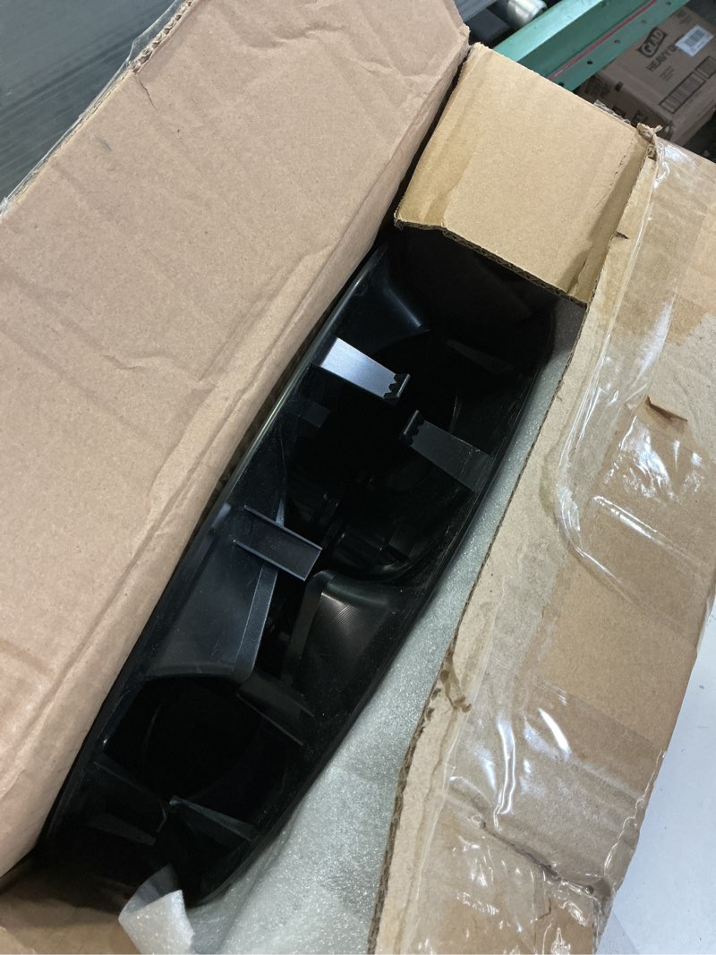 Condition photo showing New/Like New for 4-Pack Wheel Covers for 2006-2015 Honda Civic Fits #44733-TR3-A00 & #44733-SNE-A00, 15 Inch Factory Steel Wheels Only, Matte Black ABS Hub Caps, Direct Replacement Anti-Pop Off