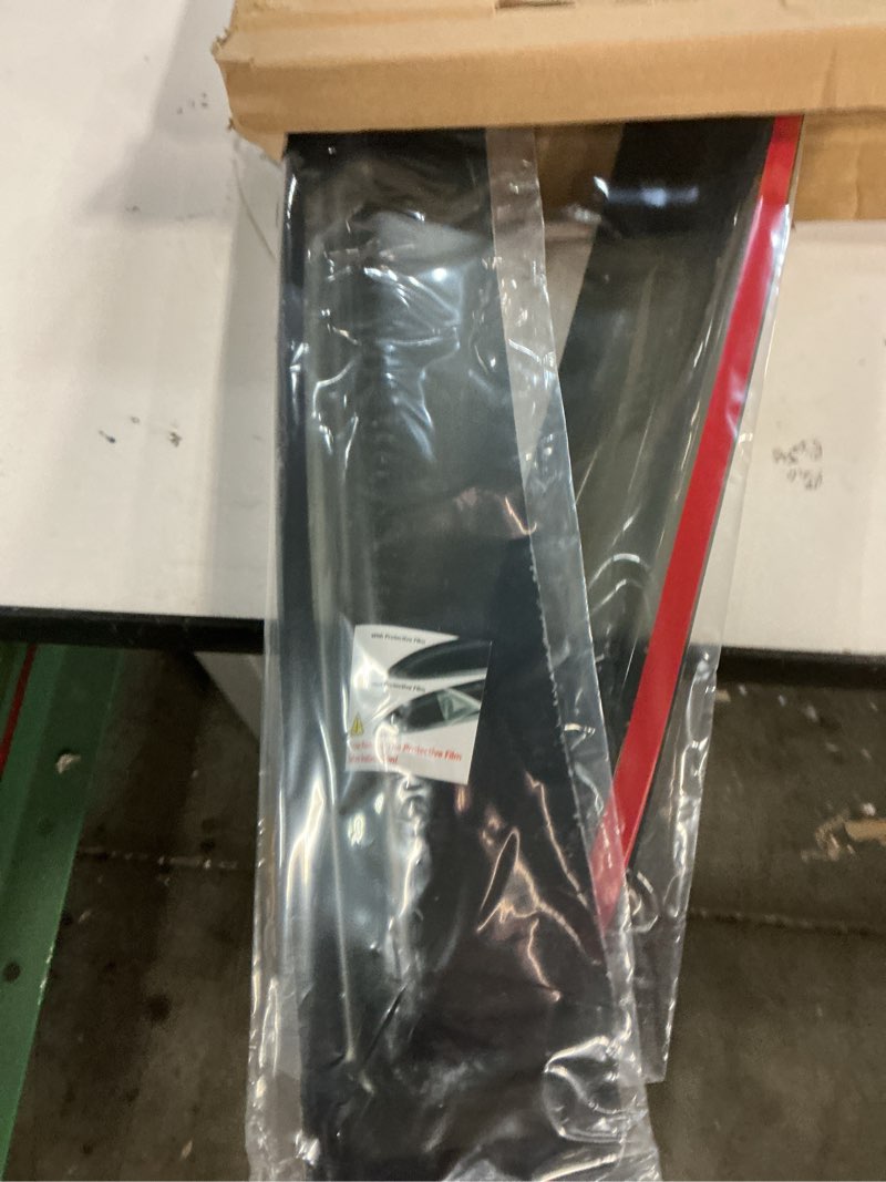 Condition photo showing Good Condition for original 2pcs side window deflectors, outside mount tape-on rain guards set, nice side window visors compatible with 2006-2011 civic 2-door coupe only |92410| 06-11 civic 2d