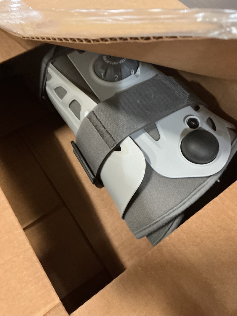 Condition photo showing As Is for Aircast AirSelect Walker Brace/Walking Boot (Elite, Short and Standard) Large Standard