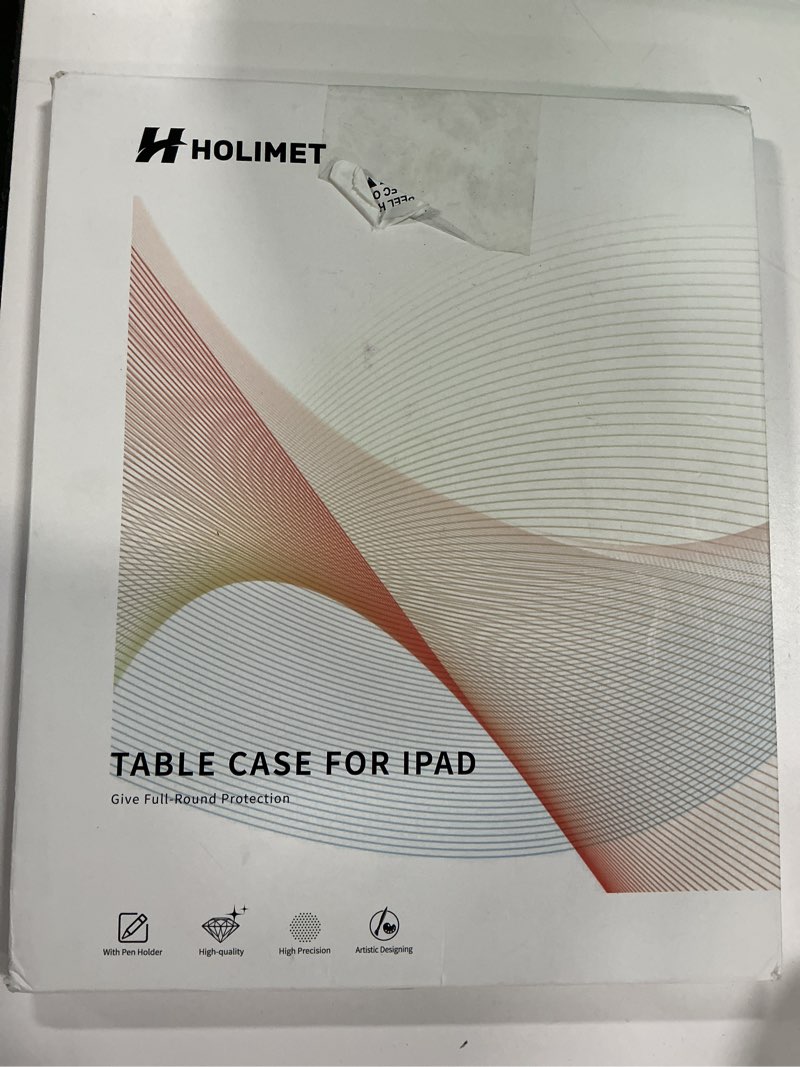 Condition photo showing New/Like New for H HOLIMET Case for iPad Air 13 inch 2025 M3/2024 M2 with Pencil Holder Shockproof Folio Cover, Auto Sleep/Wake, Vegan Leather (Black)