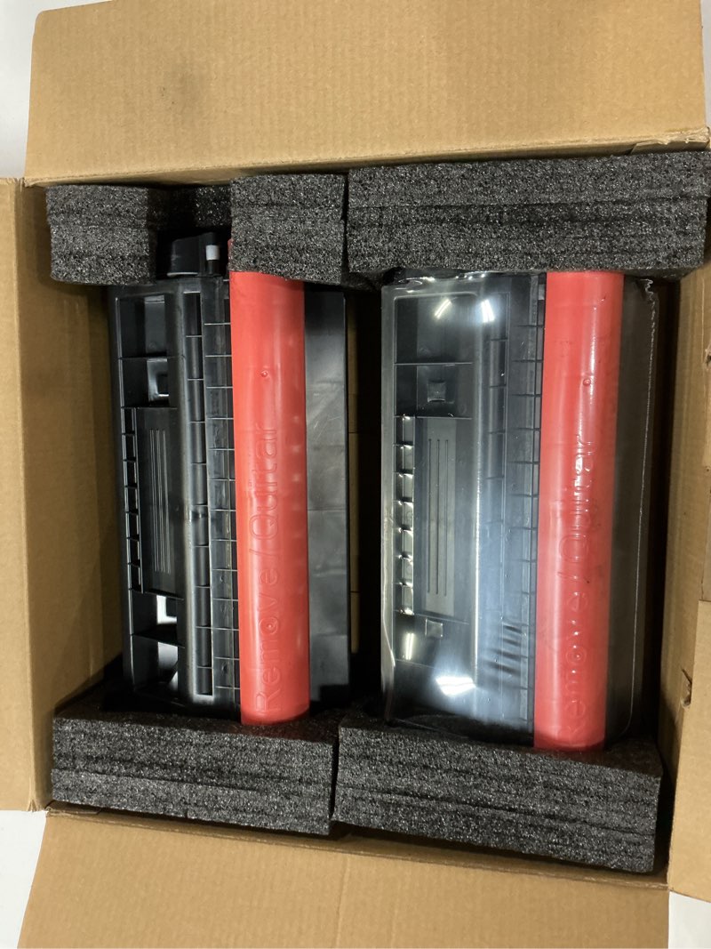 Condition photo showing As Is for ink e-sale 148a toner cartridge black 4001n 4101fdw (with chip) compatible replacement for hp 148 148a 148x w1480a w1480x for hp pro mfp 4101fdw 4101fdn 4001dw 4001dn 4001n printer (2 pack) black 2