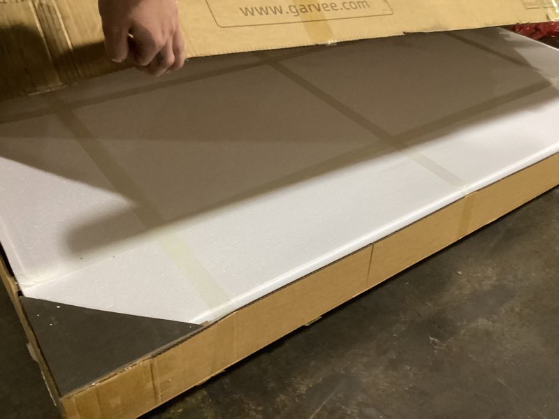 Condition photo showing New/Like New for 6-7 Ft Folding Pool Table, Portable Pool Table, Billiard Table Set Includes Balls, Cues, Chalks and Brush, for Family Game Room, Adult Rrec Room, Basements Green 7FT