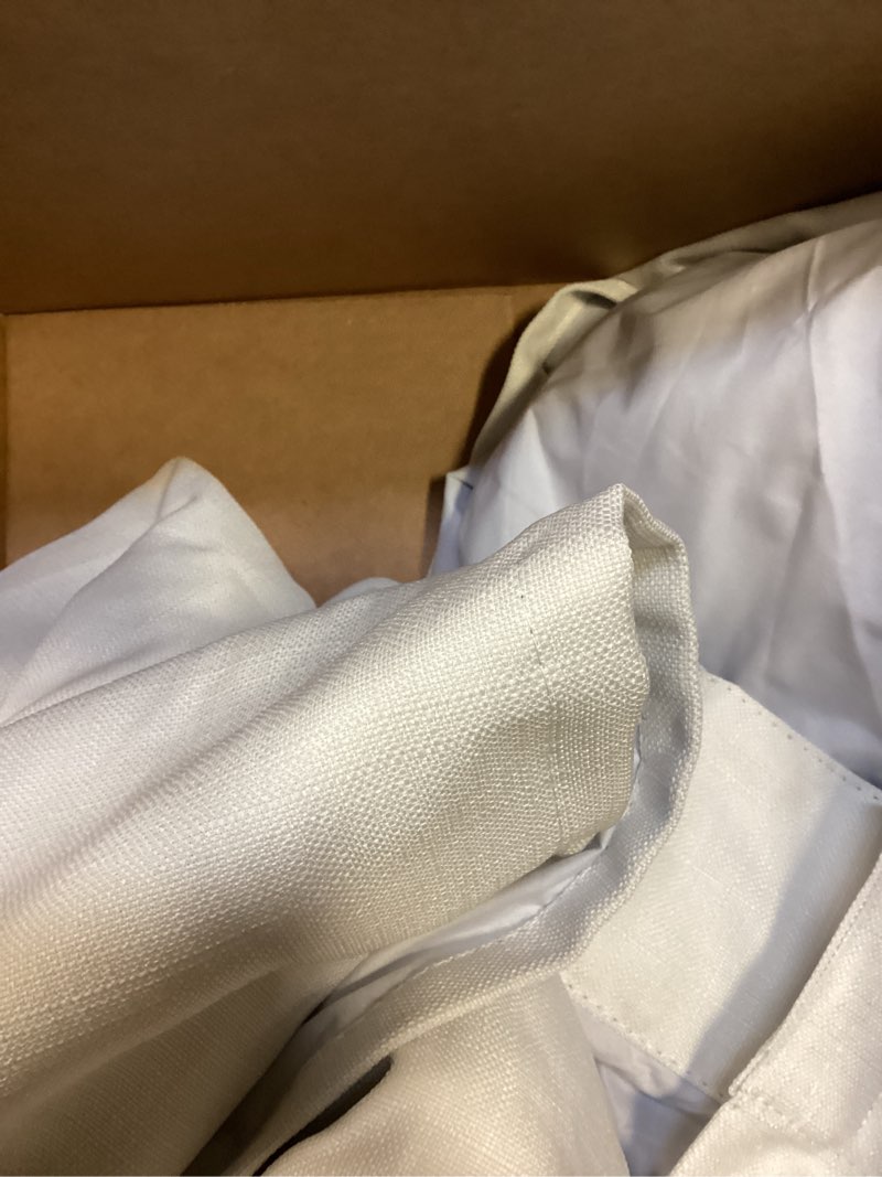 (2pc) white curtains 