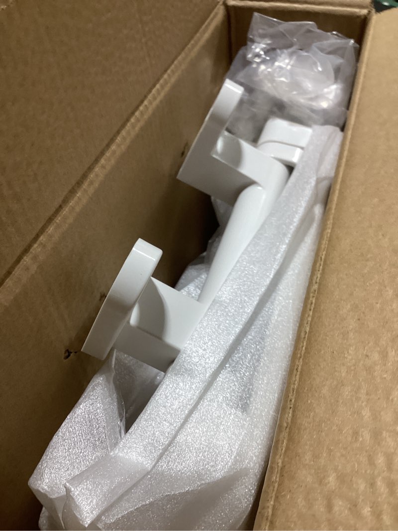 Condition photo showing Good Condition for elevated toilet seat 3 inch, elongated toilet seat risers for seniors, slow close, heavy duty, never loosen, raised toilet seat elongated bowl, white(18.5”)