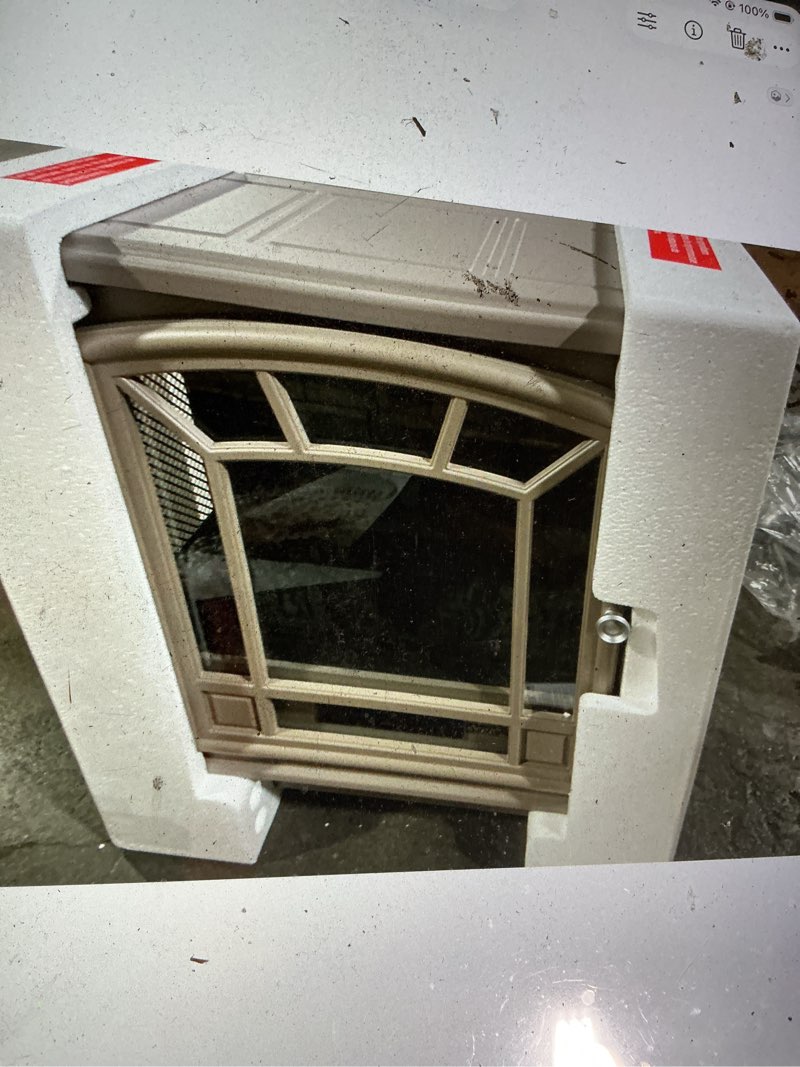 Condition photo showing Good Condition for duraflame  infrared quartz electric stove heater  model: dfi-591-05  finish: french gray