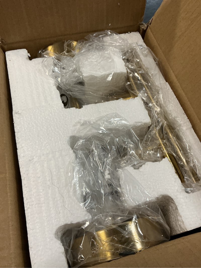 Condition photo showing Good Condition for wall sconce set of 2 brass wall light, farmhouse vanity light fixture modern indoor wall light with clear glass shade for bathroom bedroom living room hallway vanity