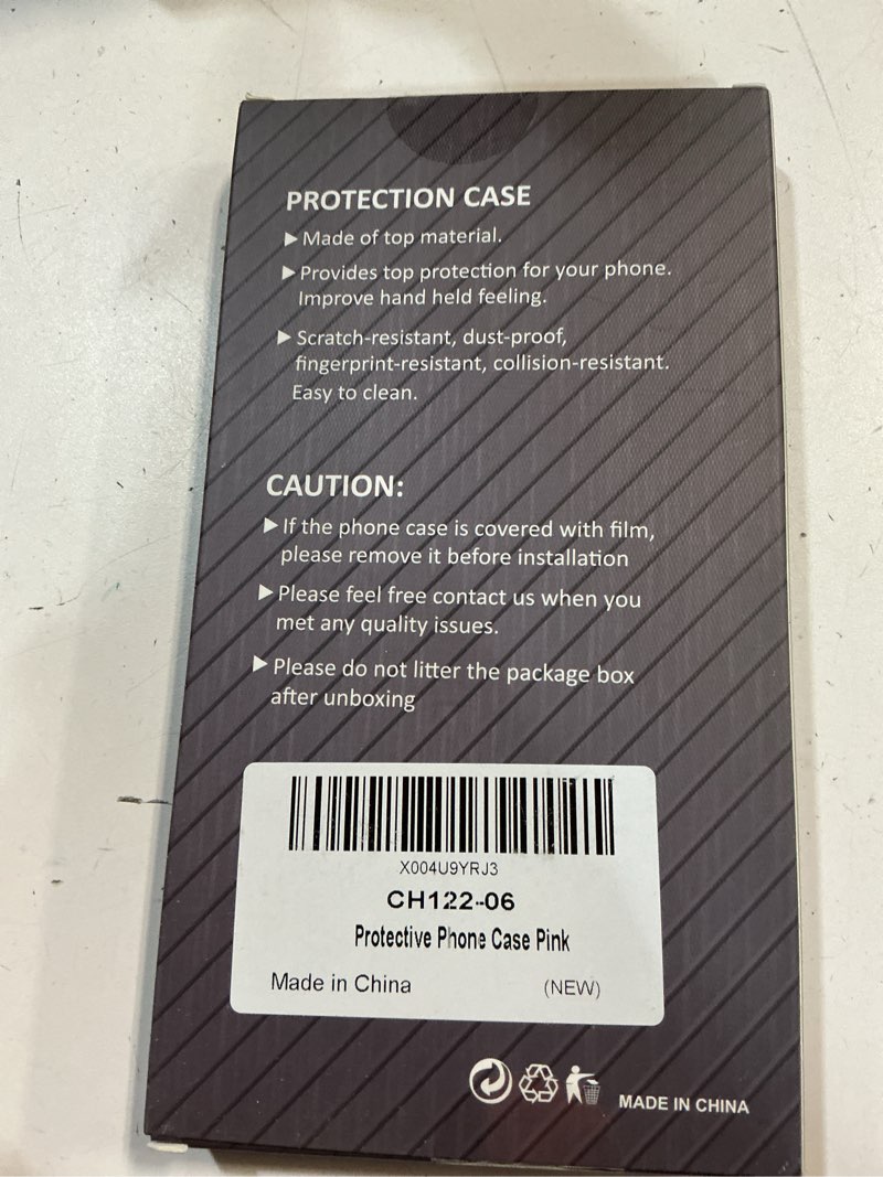 Condition photo showing New/Like New for 360 spin magnetic stand (pro-version) for iphone 16 pro case (compatible with magsafe) [military drop protection] matte translucent shockproof protective phone case 6.3'', black for 16 pro case 6.3'' a- pink