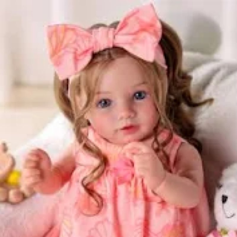 BABESIDE 20 Inch Lifelike Reborn Baby Dolls Dara, Realistic Baby Doll Girl Reborn Toddler Soft Body 