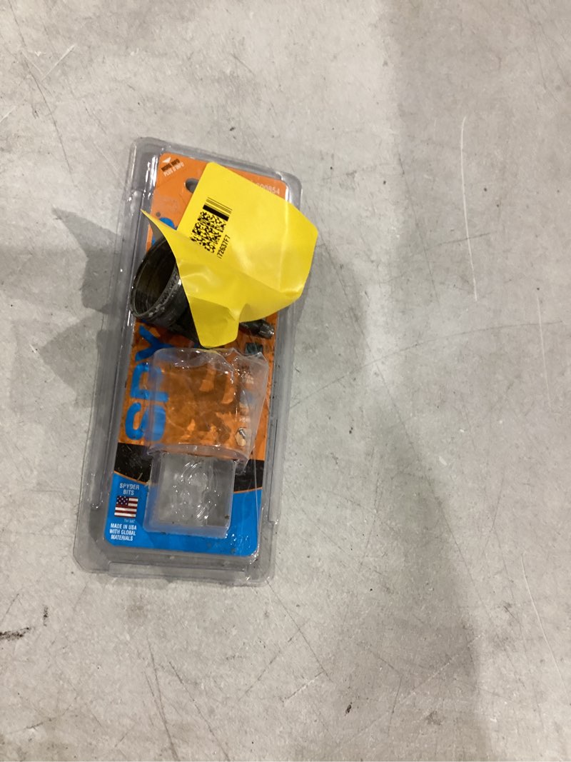 Condition photo showing As Is for spyder 1-1/4-in diamond hole saw with hex drive 600854