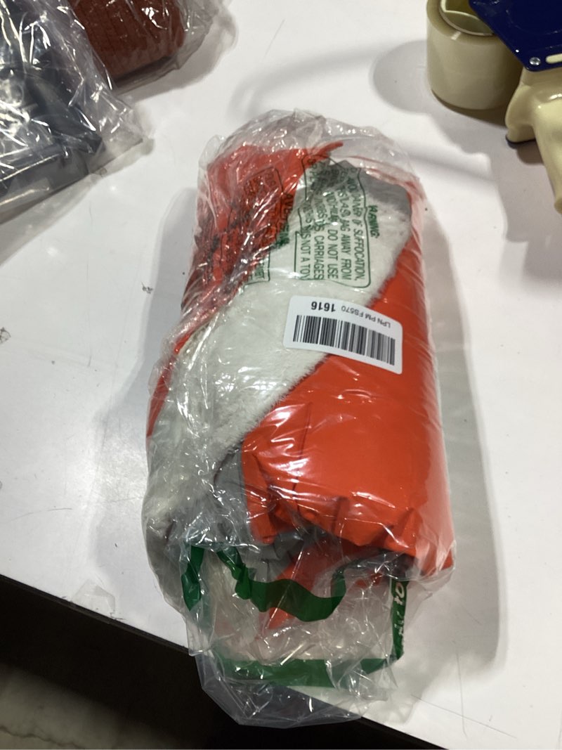 Condition photo showing Good Condition for IECOii Dog Jacket Winter Harness Built in -Orange,XXXLarge- Zip Up Dog Coat Winter Clothes for Large Dogs Waterproof, Dogs Snowsuit Snow Jacket D-Rring Labrador German Shepherd Doberman Rottweiler XXX-Large(Chest:41.34 in) Orange