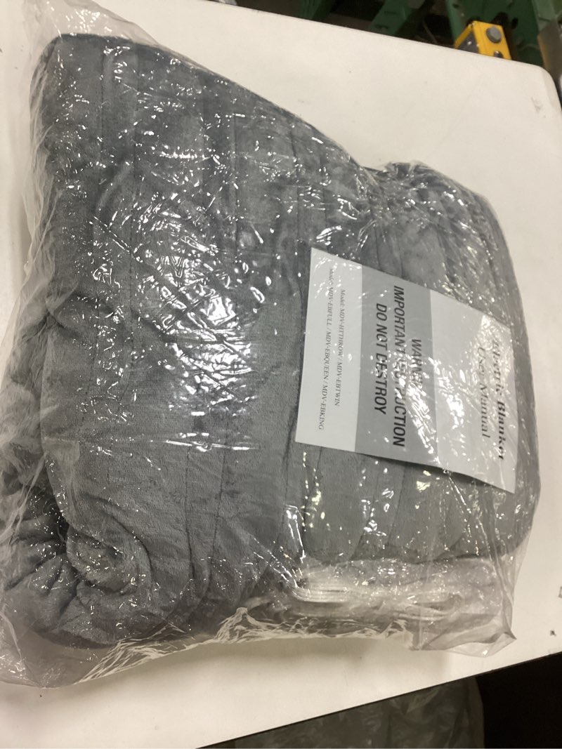 Condition photo showing Good Condition for Heated Blanket Queen Size Electric Blanket 84''X90'' - Fast Heating Blanket Ultra Soft with Dual Controllers, 5 Heat Levels & 10 Hrs Timer, Machine Washable Queen Heated Blanket(Gray) 03-gray Queen 84" x 90"