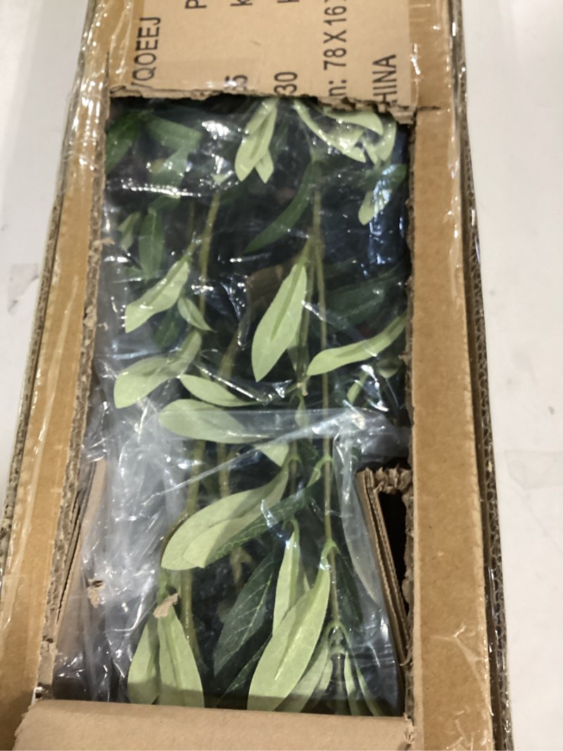 GAOMON Artificial Olive Tree 4.25FT(51in) Tall Faux Olive Trees with Silk Leaves for Home Office Liv