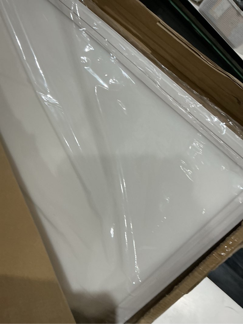 Condition photo showing Good Condition for lithonia lighting cpanl 2x4 led flat panel light, 2 ft. by 4 ft. led light panel, ceiling lighting fixture, 4000 lumens, 3500k/4000k/5000k switchable cct, includes direct ceiling mount bracket, white 2-foot x 4-foot 4,000 lumens switchable white