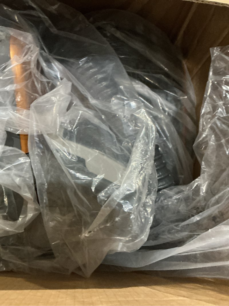 Condition photo showing As Is for kenmore 81214 200 series pet friendly lightweight bagged canister vacuum with hepa  2 motor system  and 3 cleaning tools-orange