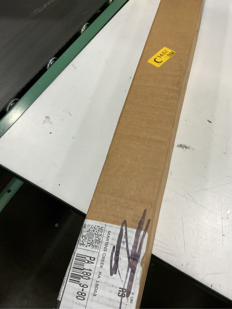 Condition photo showing New/Like New for sunoff cordless blackout roller shades blinds for windows free-stop,pull down room darkening with valance,thermal insulated woven fabric window door blinds for home,office,black 45" w x 72" l 45"w x 72"h black