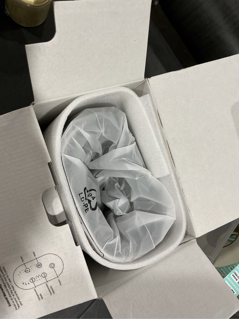 Condition photo showing Good Condition for Upgrade Hand Massager for Arthritis and Carpal Tunnel Relief, Cordless Wrist Hand Massager with Heat and Compression, Gifts for Women, White HY-4F5